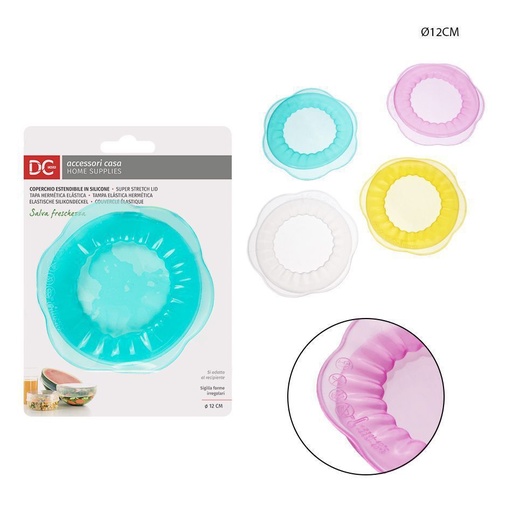 [0210654] Tapa de silicona extensible 12 cm - Utensilios de cocina
