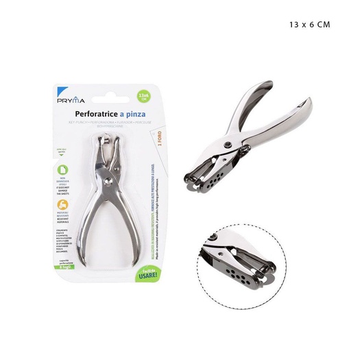 [0210759] Perforadora de papel 1 agujero 13X6CM - Accesorios de oficina