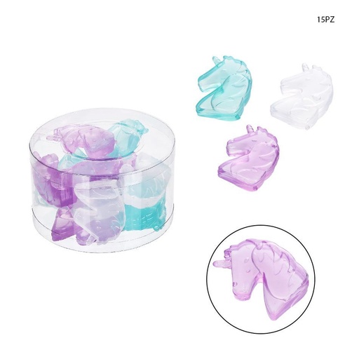 [0211567] Cubos de hielo de unicornio 15pcs para bebidas