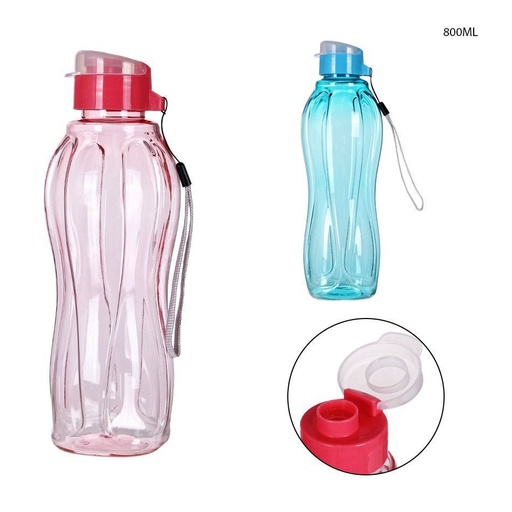 [0214160] Botella de agua de plástico 800 ml - Accesorios de cocina