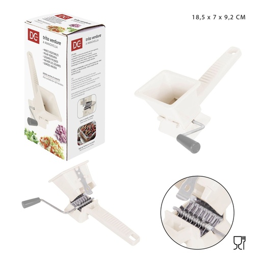 [0215252]  Triturador de verduras manual 18.5x7x9.2CM - Accesorios de cocina