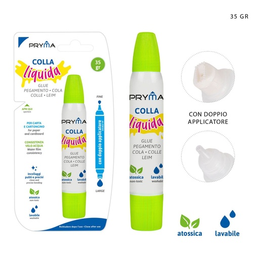 [0215209] Pegamento líquido doble cabeza 35G transparente - Pegamentos