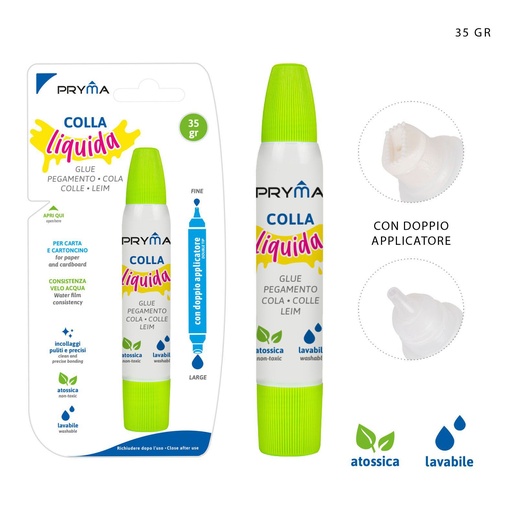 [0215209] Pegamento líquido doble cabeza 35G transparente - Pegamentos