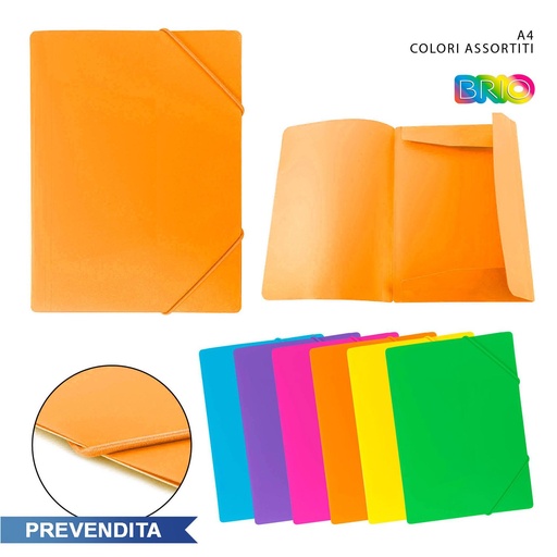 [0216722] Carpeta con goma Serie Brio A4 3/L para organización de documentos