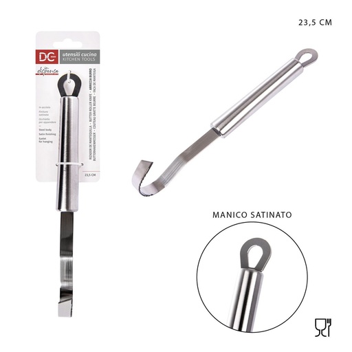 [0216656] Cuchillo para untar de acero 23.5x2.4cm - Utensilios de cocina