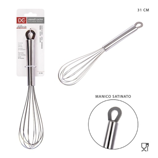 [0216663] Espumadera de acero 31x6.3x6 cm - Utensilios de cocina
