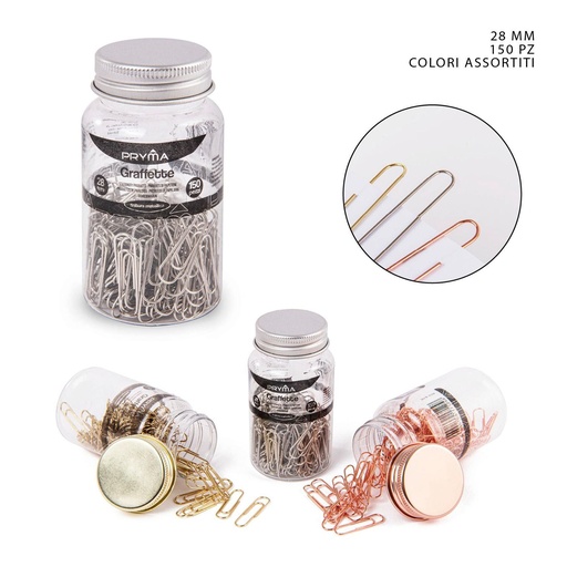 [0216046] Clip 28mm 150 piezas - Accesorios de oficina