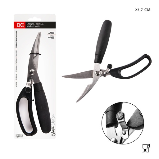 [0217545] Tijeras de cocina picapollo 23.7 cm - Utensilios de cocina