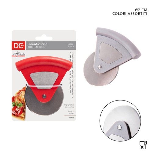 [0217548] Cortador de pizza 11X10.5X1.6CM - Utensilios de cocina