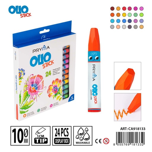 [0217363] Pastel al óleo de 24 piezas para artistas