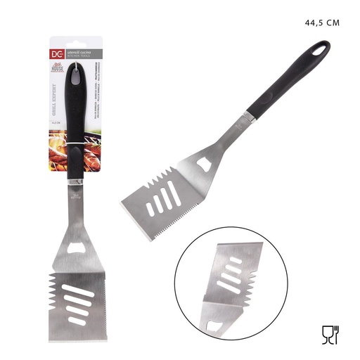 [0217612] Espátula de barbacoa de acero 44.5CM - Accesorios de barbacoa