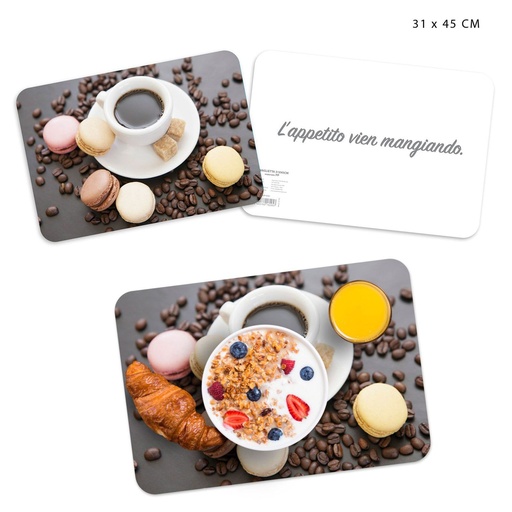 [0217780] Mantel individual americano 31x45 cm - Manteles y artículos de cocina