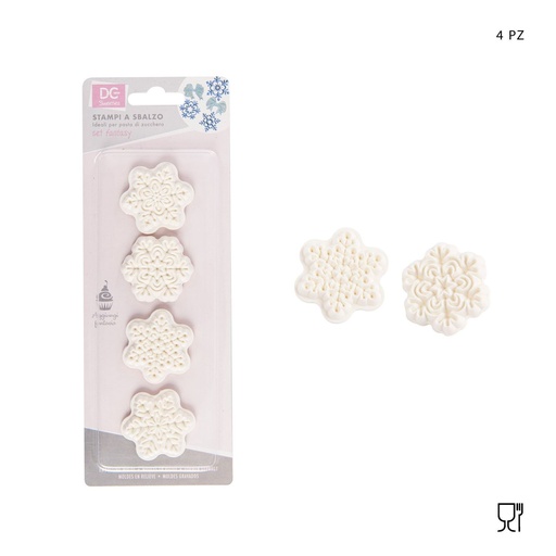 [0217775] Set molde para caramelo 4pcs para repostería