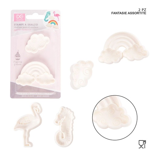 [0217694] Moldes de repostería 2pz - Utensilios de repostería y moldes