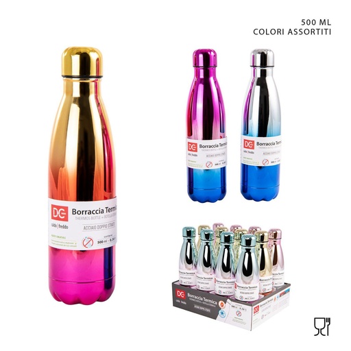 [0218139] Botella térmica de acero inoxidable de 500 ml - Accesorios de cocina