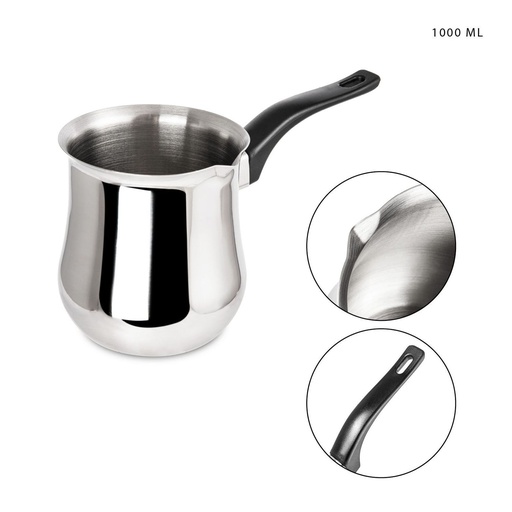 [0221867] Cacerola de acero inoxidable 1000 ml - Utensilios de cocina