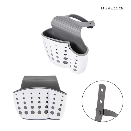 [0221640] Cesta para objetos fregadero 14X6X22 cm - Accesorios de cocina