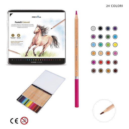 [0221819] Lápices de colores 24pcs para dibujo artístico