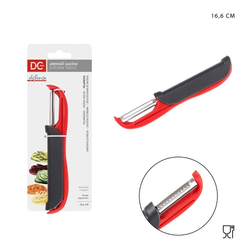 [0222202] Pelapatatas multifuncional 16.6x2.9x1.8cm - Utensilios de cocina