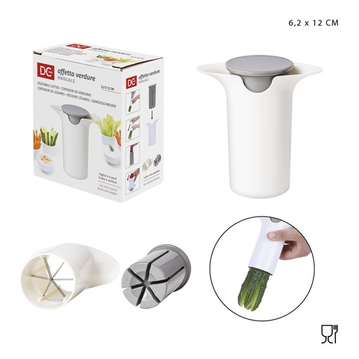 [0222415] Cortador manual de verduras 10.5x6.2x12cm - Accesorios de cocina