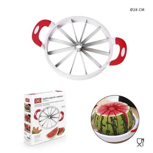 [0222418] Cortador de sandía/melón 28 cm - Utensilios de cocina