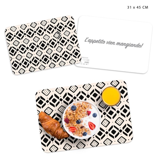 [0220326] Mantel individual americano 31x45 cm - Manteles y artículos de cocina