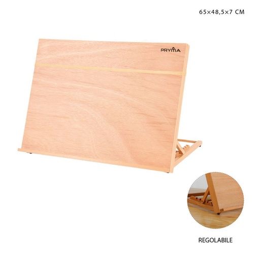 [0223954] Caballete de sobremesa 65x48.5x7 cm - Accesorios de arte y pintura