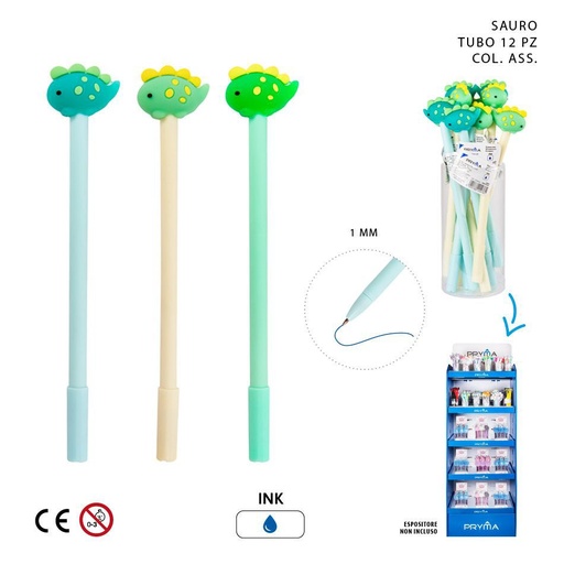 [0224902] Bolígrafo de dinosaurio 1mm para escritura
