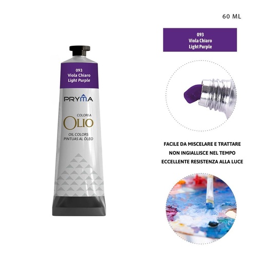 [0224638] Pintura al óleo 60ml N.093 violeta claro - Pinturas y arte