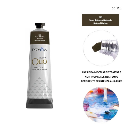 [0224642] Pintura al óleo 60ml N.085 sombra natural - Pinturas y arte