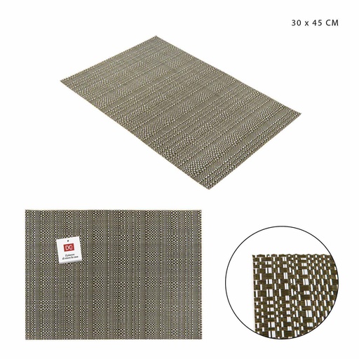 [0223694] Mantel individual PVC 30x45 cm - Protectores de mesa y utensilios de cocina 