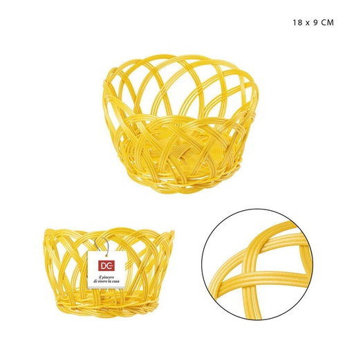 [0224591] Cesta de ratán 18X9CM - Artículos de cocina