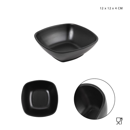 [0224508] Cuenco melamina cuadrada 12x12x4 cm - Accesorios de cocina