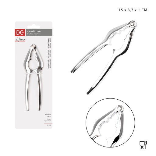 [0225762] Cascanueces de metal 15x3.7x1 cm - Accesorios de cocina