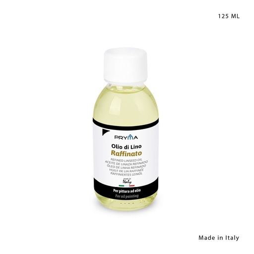 [0223062] Aceite de lino refinado 125ml para pintura al óleo