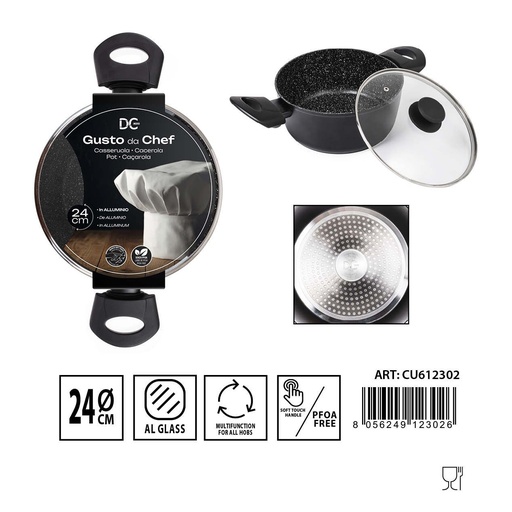 [0233748] Cacerola induction de 24CM - Utensilios de cocina