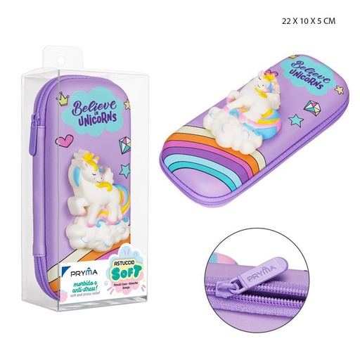 [0227313] Estuche antiestrés 22X10X5 cm - Bolsa de lápices y mochilas
