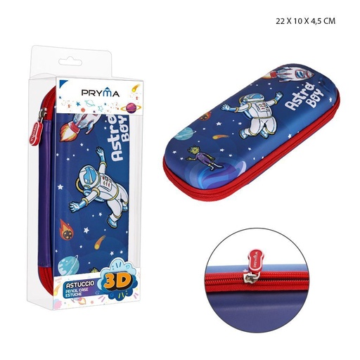[0227308] Estuche 3D EVA 22X10X4.5 cm - Estuche de lápices EVA