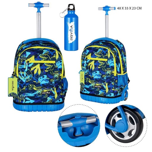 [0227409] Mochila con ruedas 48X33X23 cm - Accesorios escolares y mochilas
