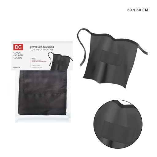 [0228175] Delantal 60X60CM - Textiles de cocina y uso