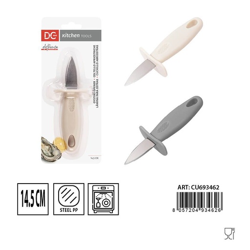 [0229851] Cuchillo abre ostras 14.5x5.3x3.3 cm - Utensilios de cocina