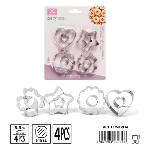 [0233585] Molde para galletas 5,5X2CM - Utensilios de repostería