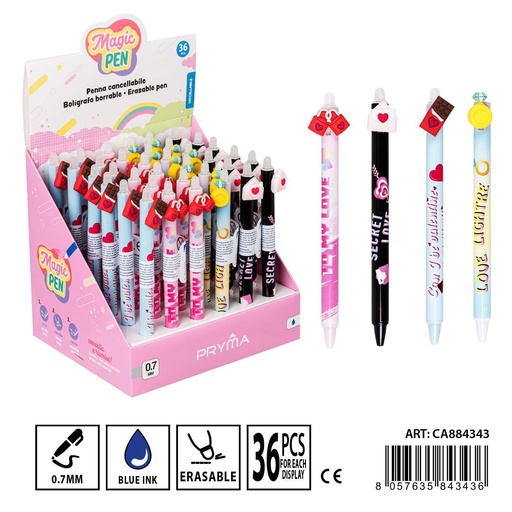 [0234088] Bolígrafo borrable 0.7 mm - Herramientas de escritura