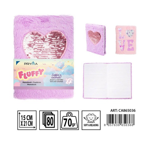 [0232974] Cuaderno 70g 80 hojas 15x21cm