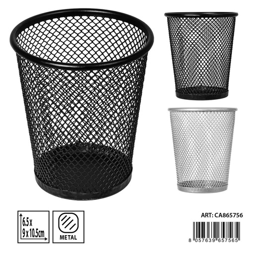 [0234244]  portalápices 6.5x9x10.5cm - Accesorios de oficina