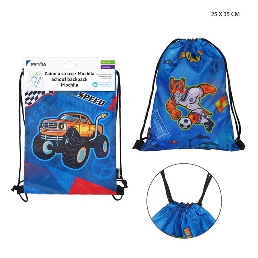 [0229962] Bolsa con cordón 25x35cm infantil