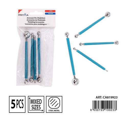 [0230917] Accesorios de modelado 4pz para esculturas y artesanías