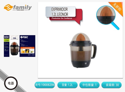 [10008206] Exprimidor 1.2L modelo Leonor - Electrodomésticos