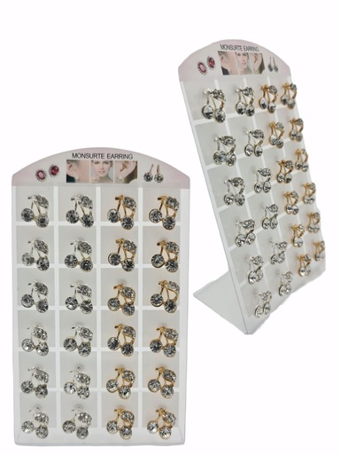 [8162200001699] Pendientes 12 unidades modelo 20-169 - Bisutería y accesorios de moda