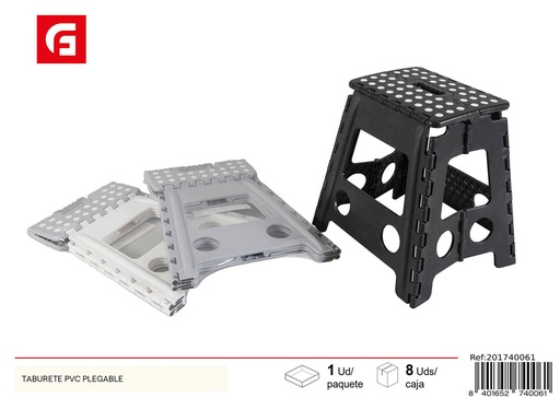 [201740061] Taburete plegable de PVC para el hogar